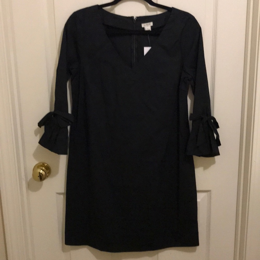 Black J Crew dress